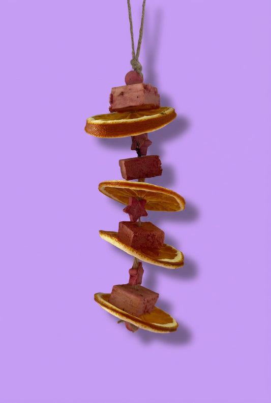 Orange & Raspberry Hanger