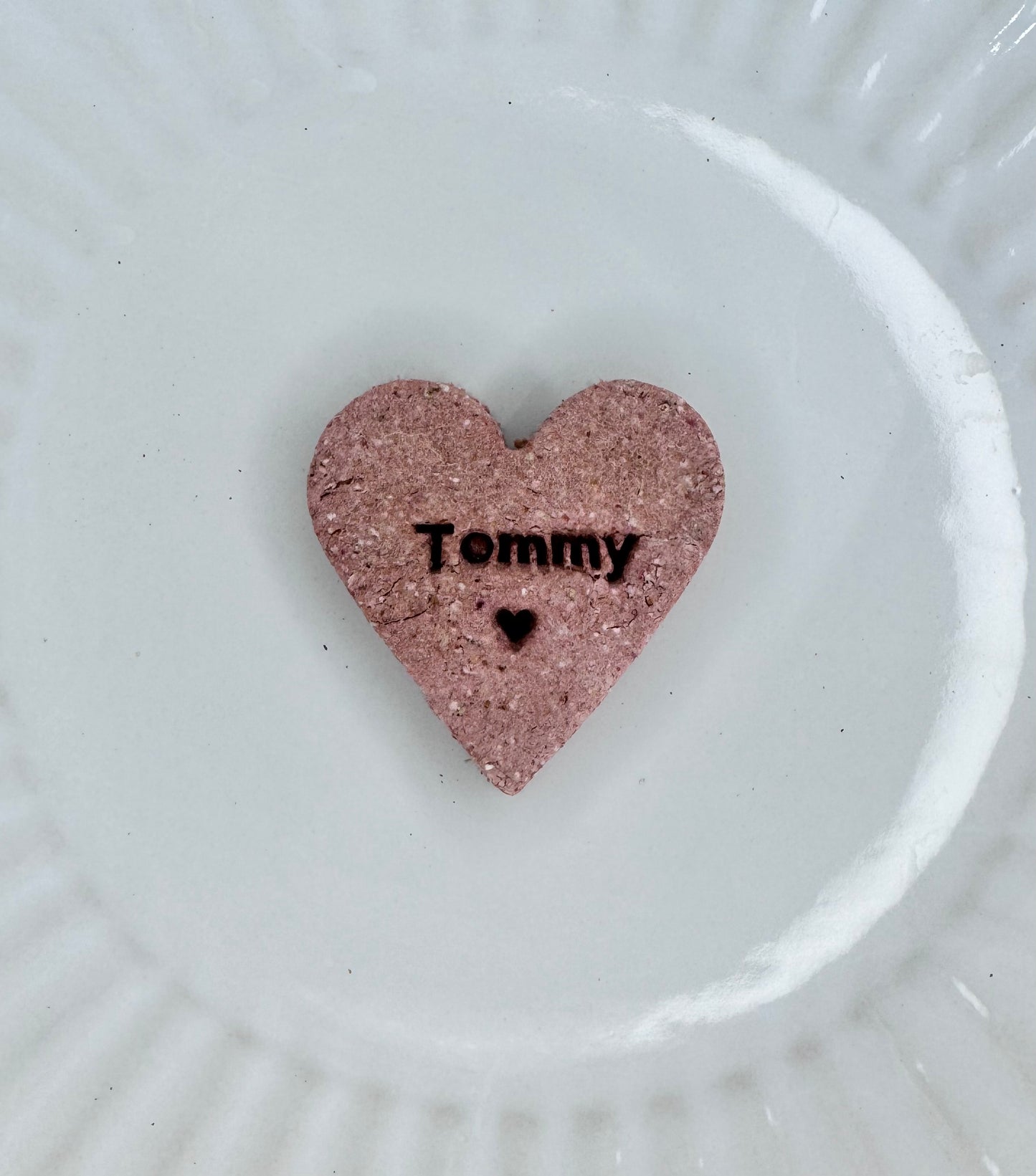 Personalised extra large hearts