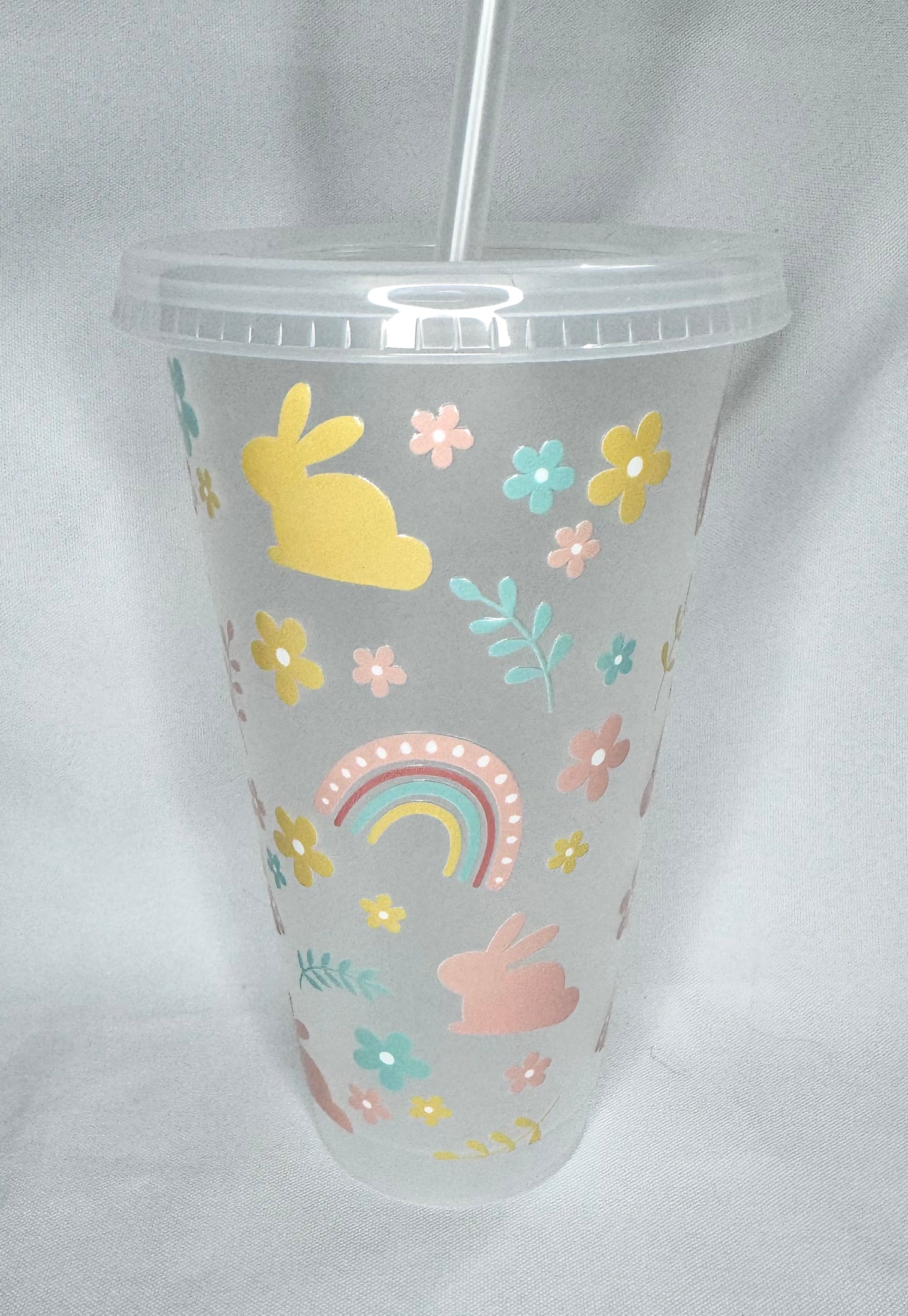 Rainbow Bun Cold Cup