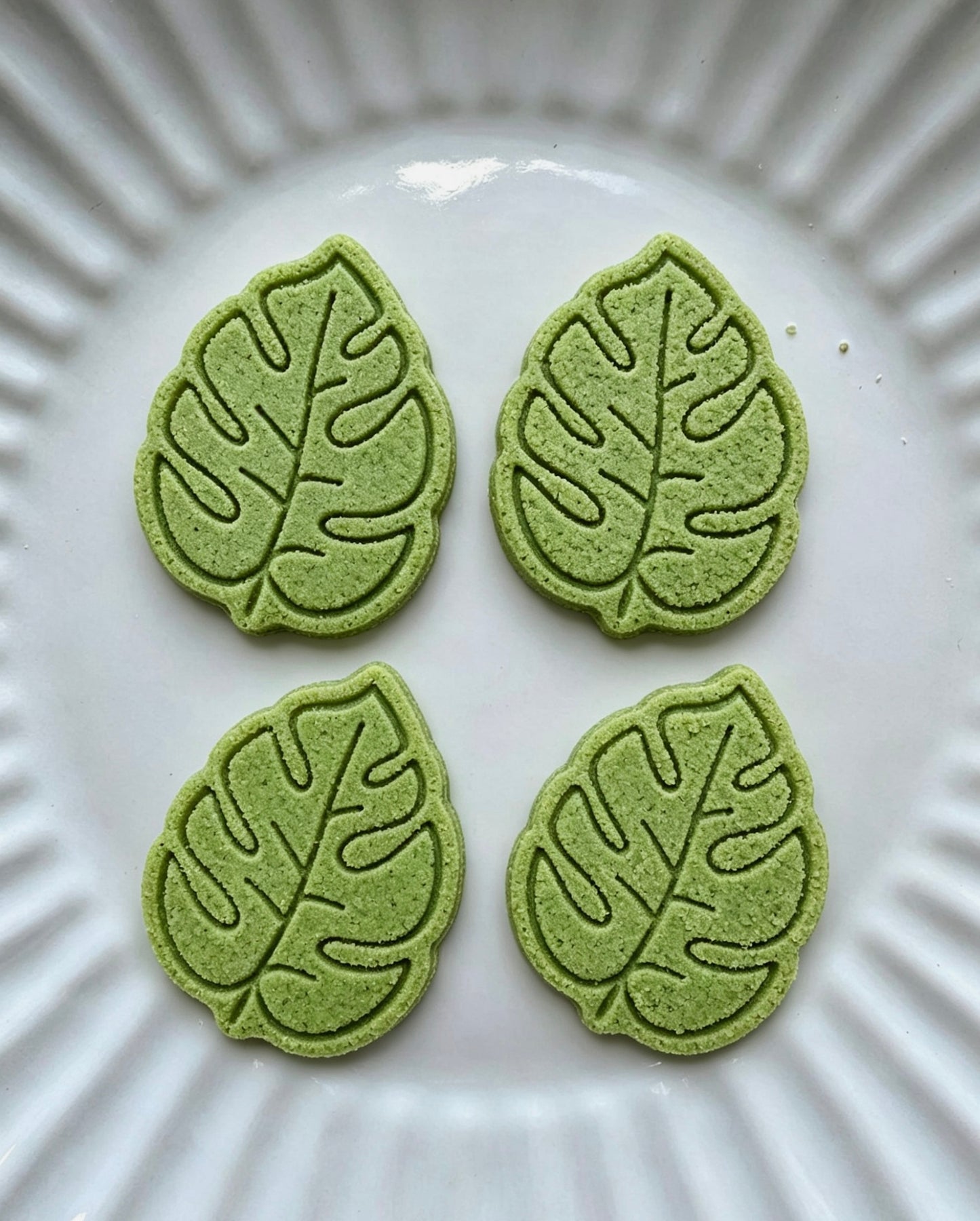 Parsley & Wild Rocket Leaf Cookies