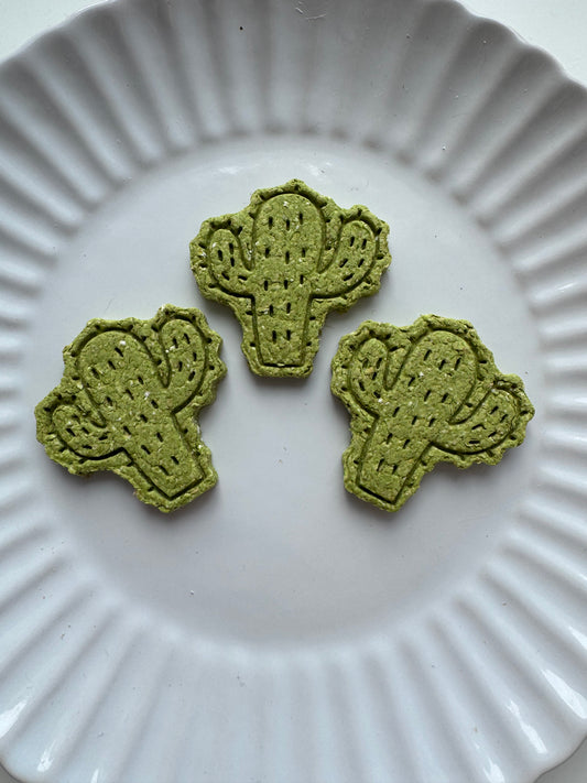 Coriander & Parsley Cactus Cookies
